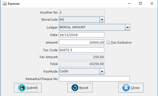 Meddoz Software Operations - Expenses